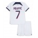 Günstige Paris Saint-Germain Kylian Mbappe #7 Babykleidung Auswärts Fussballtrikot Kinder 2023-24 Kurzarm (+ kurze hosen)